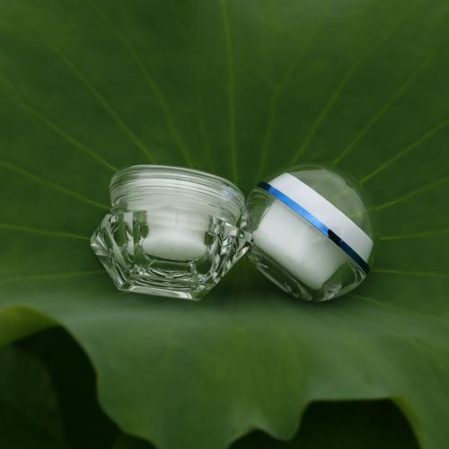 【供应 50g优质亚克力钻石瓶眼霜瓶面霜瓶乳霜瓶化妆品包装瓶